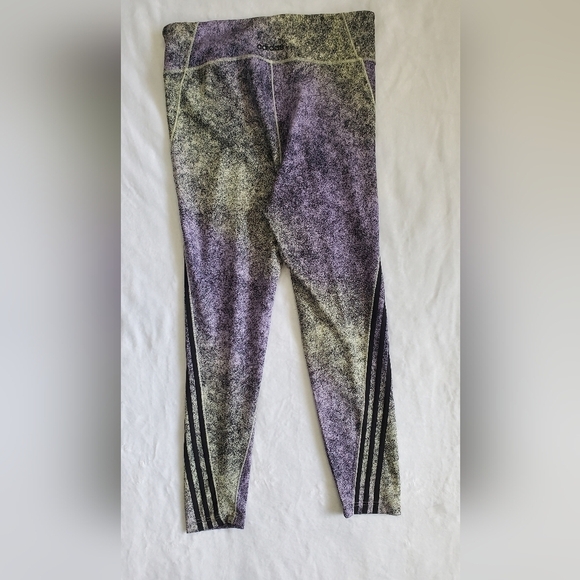 Adidas climalite 3 stripe‎  Sporty Active leggings Size XL - Picture 4 of 10